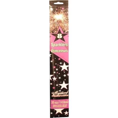14" Sparklers (8/pack)x4